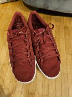 Puma Wildleder Sneaker Gr. 38.5, Bordeauxrot- gut Zustand!