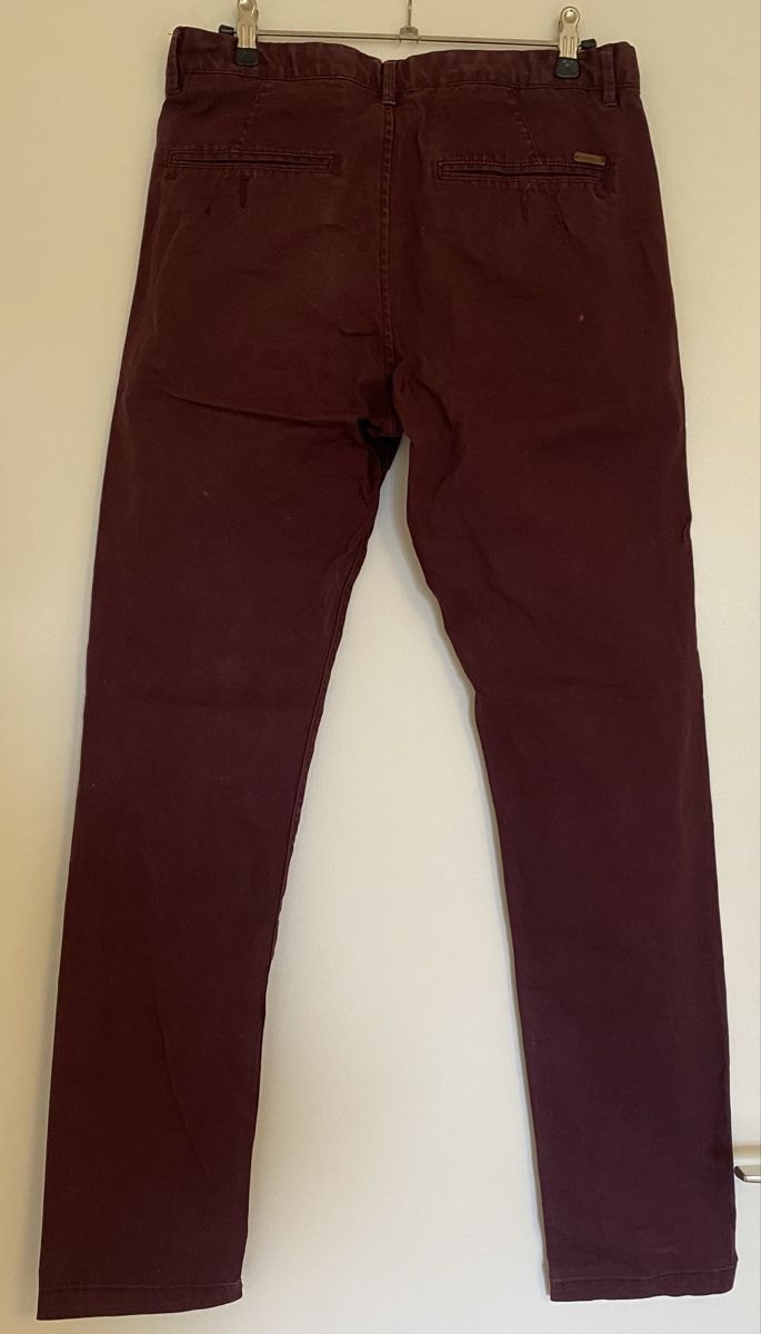 Hosen: Chinos rouge foncé - Springfield - Taille 38 – Gebraucht aus Nyon von meganhw 3
