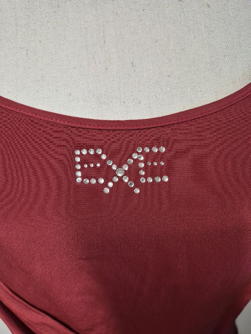 Vestiti: EXE Seidenkleid Gr.38 rot, elegant – Usato da Merligen venduto da muss_haben 1
