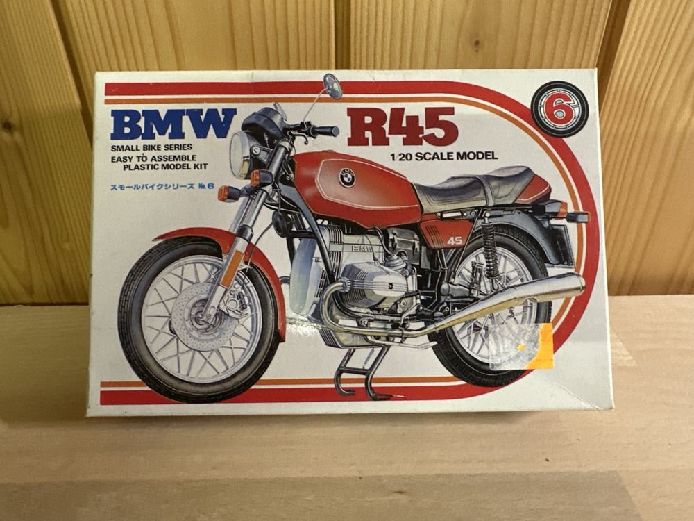 BMW R45 Modellbausatz 1:20 Plastikmodell-Kit OVP (Neu (gemäss ...