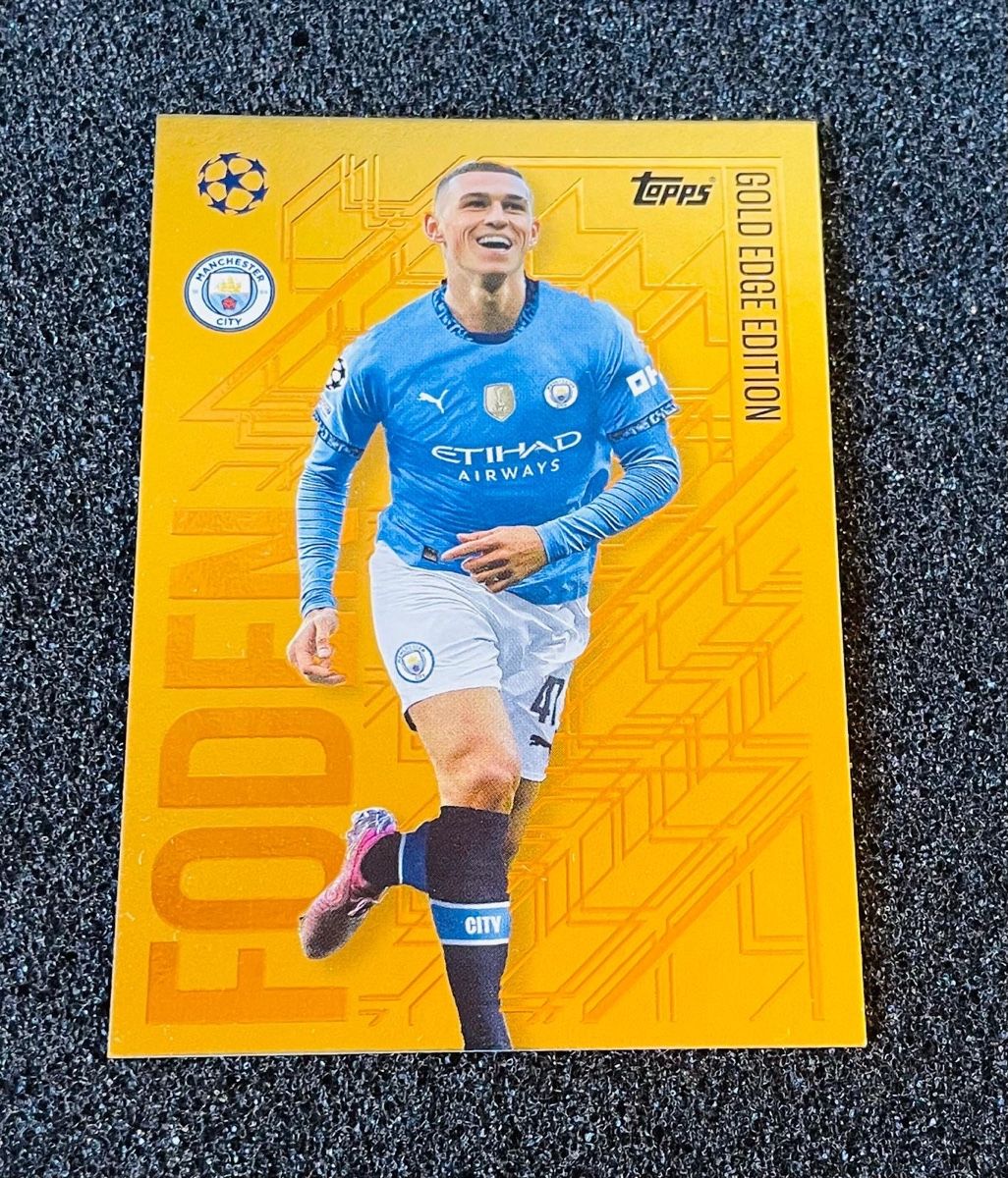 Topps Sammelbilder & Trading cards: Phil Foden Topps Gold Edge Edition – Neu (gemäss Beschreibung) aus Affoltern am Albis von andy1896