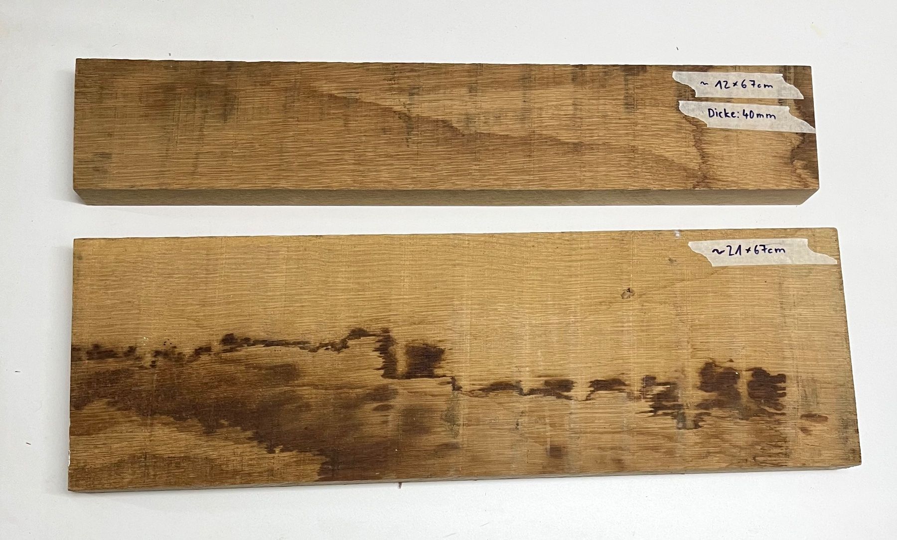 Articoli in legno: Eiche Bretter, Dicke 40mm – Nuovo (secondo la descrizione) da Weinfelden venduto da Kathydoes