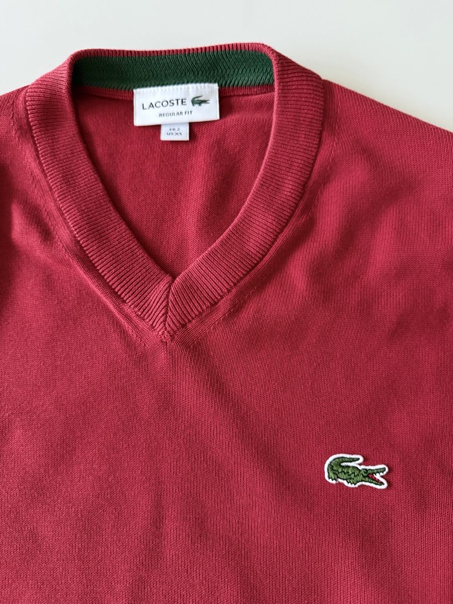 Lacoste Pullover & Sweatshirts: Lacoste Sweatshirt Baumwolle Regular Fit - Gr. 2 / XS – Neu (gemäss Beschreibung) aus Au ZH von swissmatchpoint 1