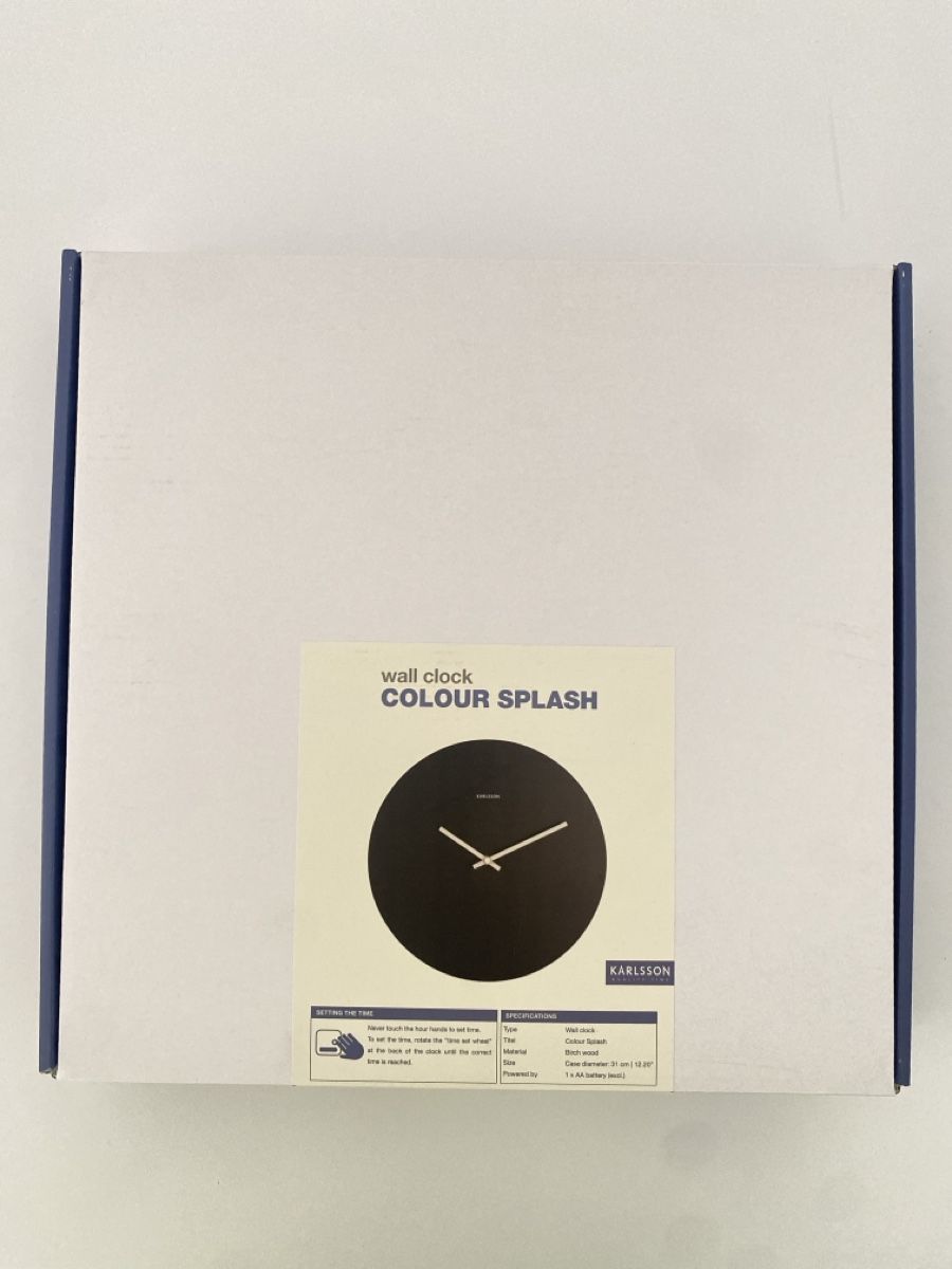Orologi da terra & Orologi da parete: Horloge murale Karlsson – Nuovo e nell'imballaggio originale da Fribourg venduto da Remy665 2