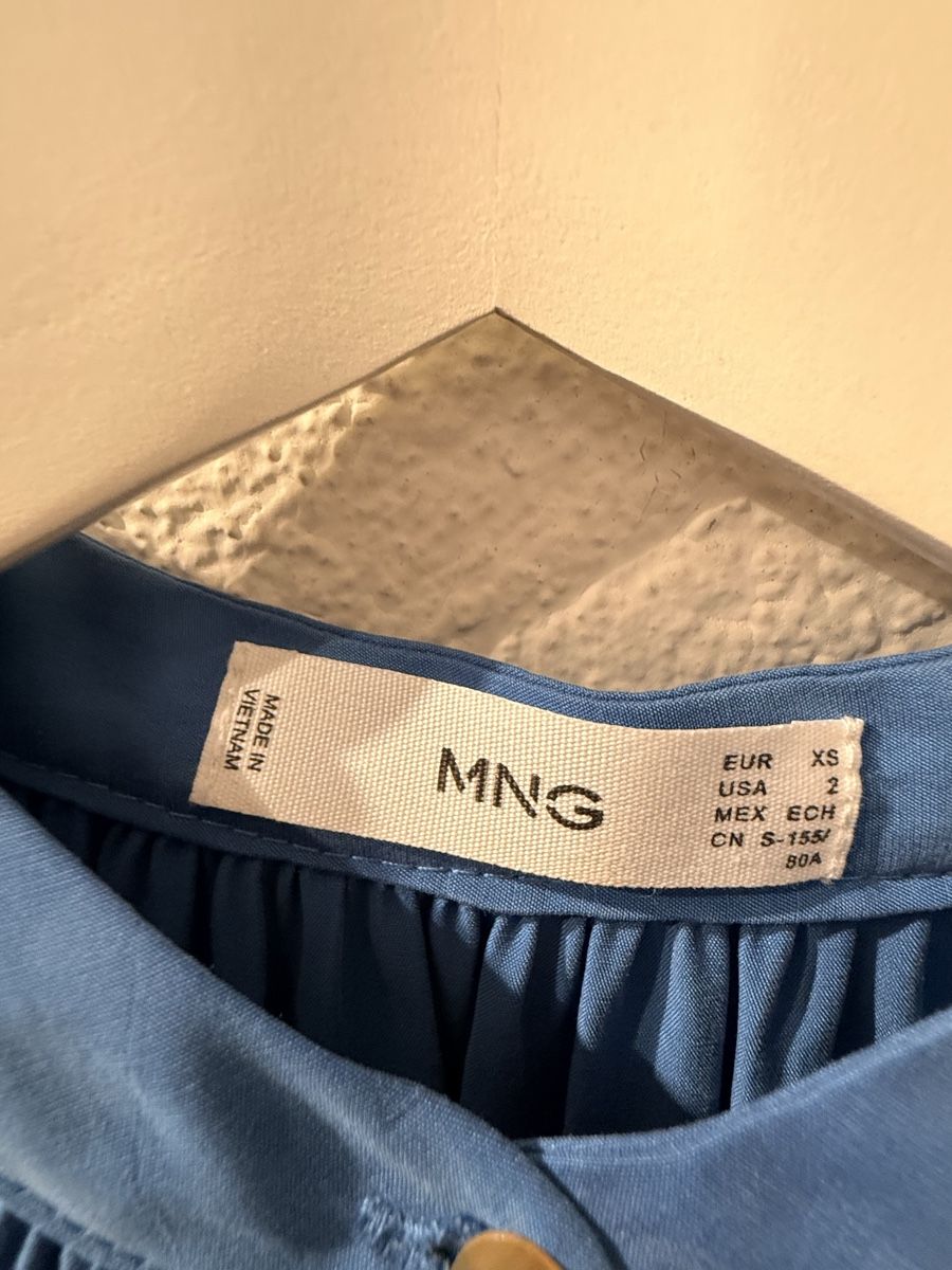 Mango Vestiti: Kleid Mango blau Grösse XS neuwertig – Usato da Wallbach venduto da Stefanie81 2