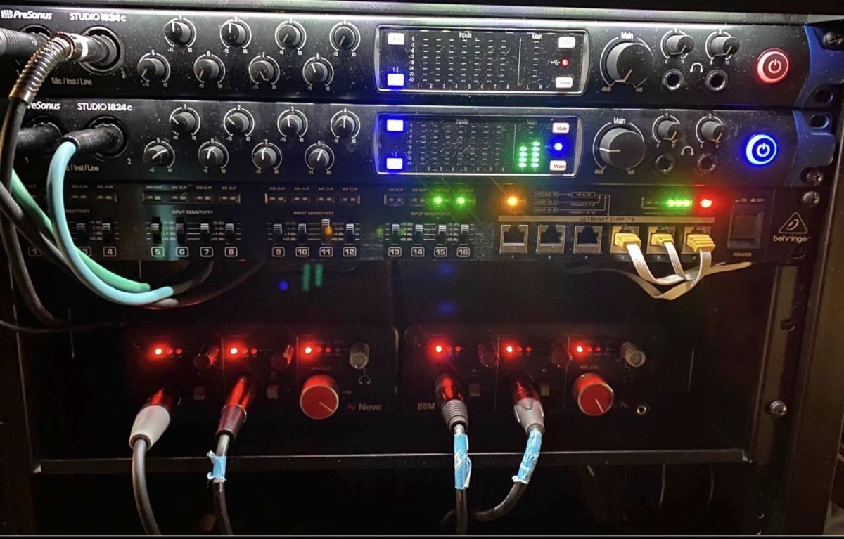 PreSonus Attrezzatura per studi di registrazione: 2 carte son Presonus 1824C – Nuovo (secondo la descrizione) da Corbeyrier venduto da ant_2r6l