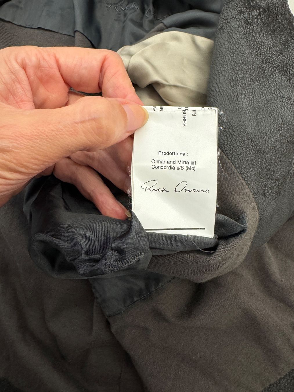 Rick Owens Giacche: Veste en cuir vieilli Rick Owens – Usato da giffers venduto da sev_c9x9 6
