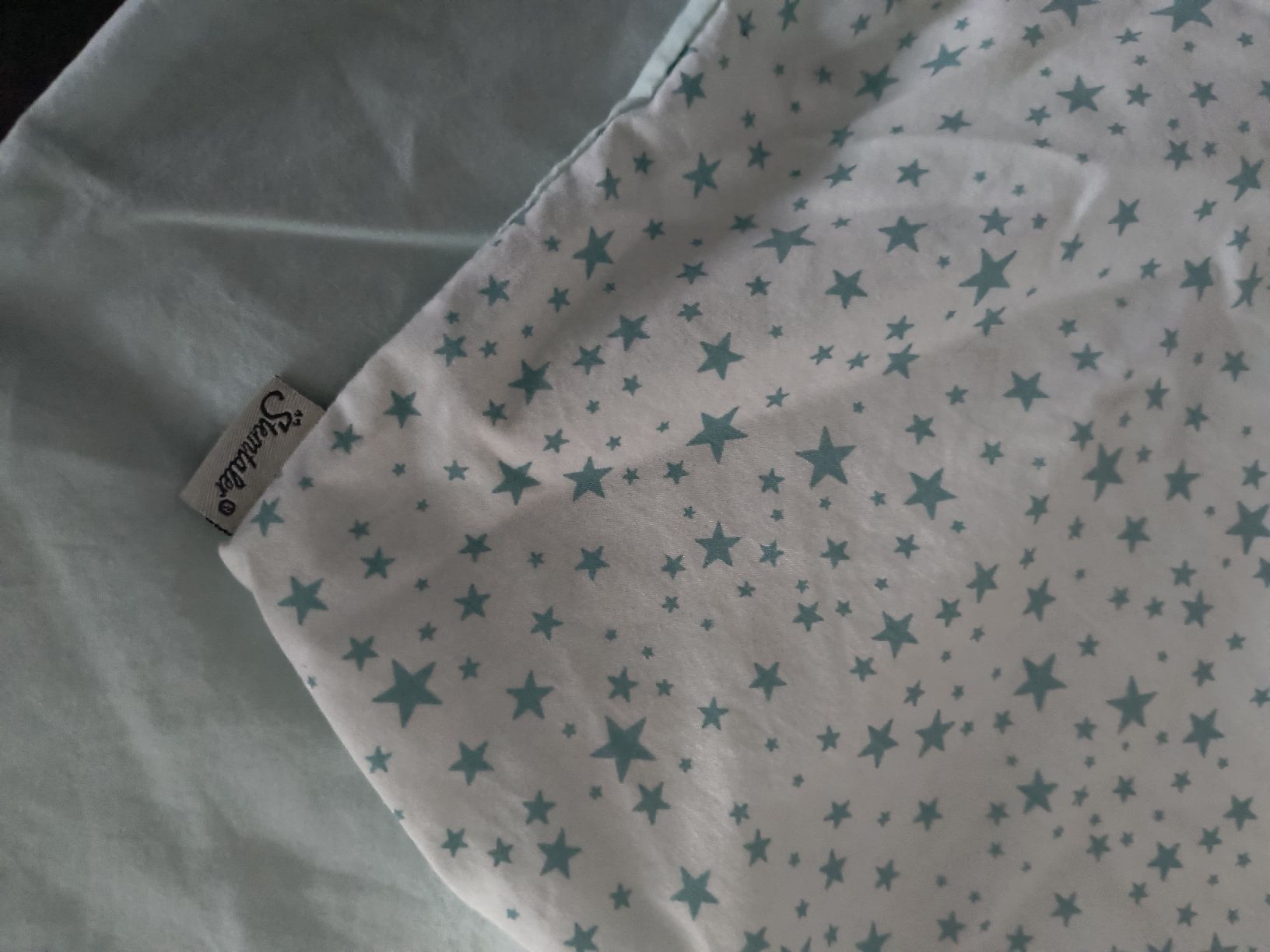 Linge de lit: Kissenbezug Sterne Mint, Sterntaler – D'occasion à Schöfflisdorf par kin_2dp9 2