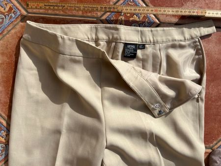 beige elegante Hose von Kasper, Gr. 40