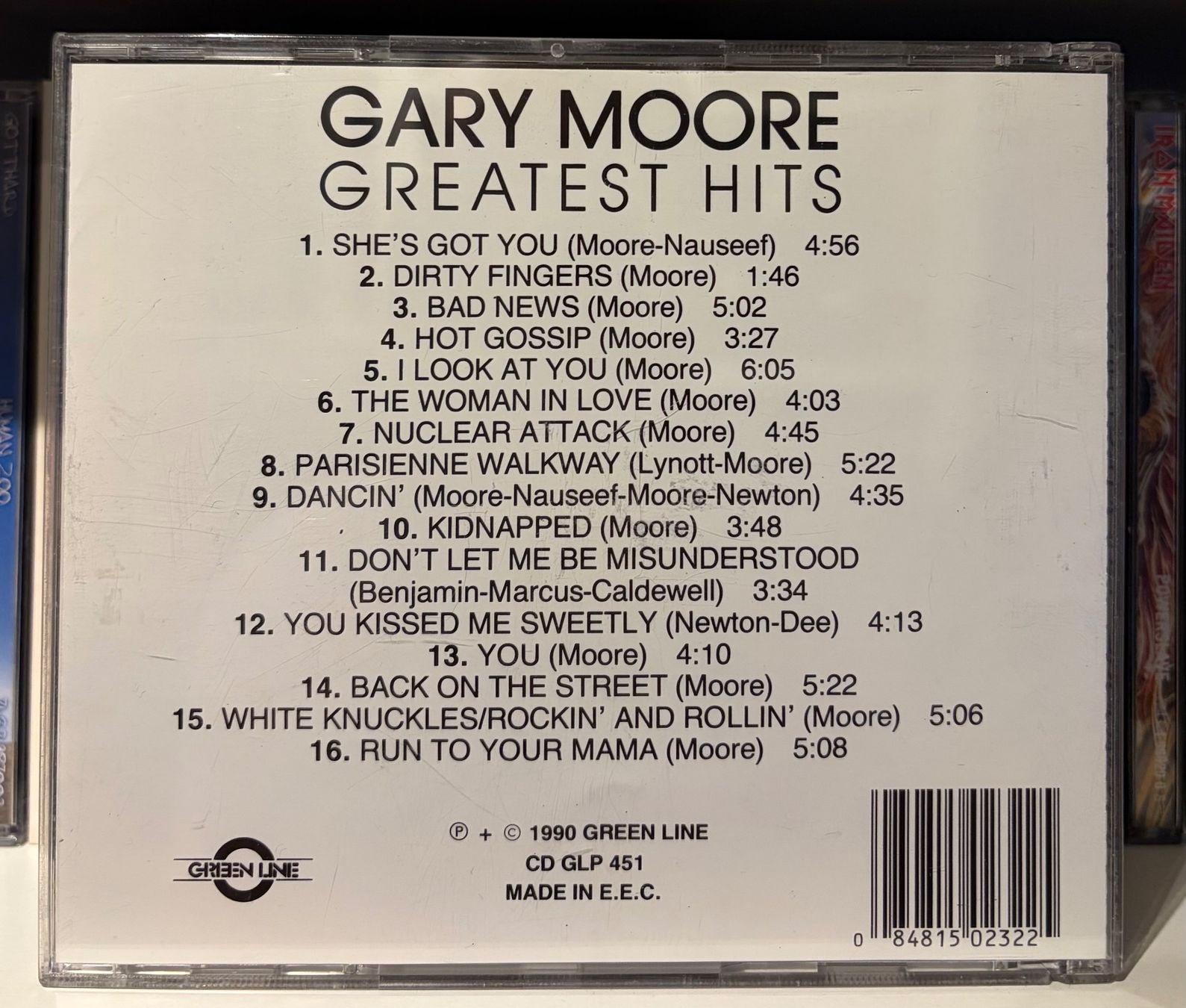 CD: Gary Moore „Greatest Hits“ CD Compilation – Usato da Basel venduto da forevermusic 1