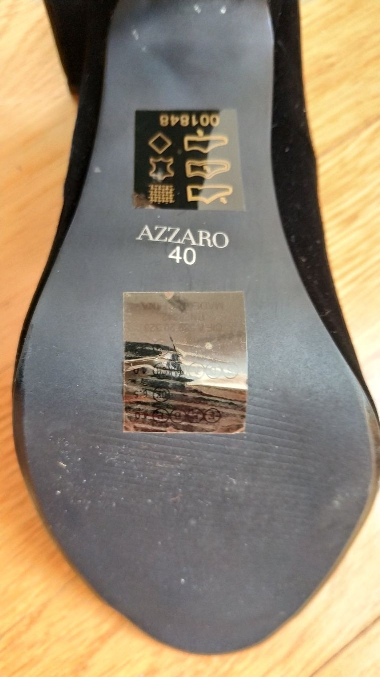 La Redoute Scarpe da donna: Pumps Gr. 40,von Azzaro La Redoute, dunkelblau – Usato da Dübendorf venduto da Jolenia 4