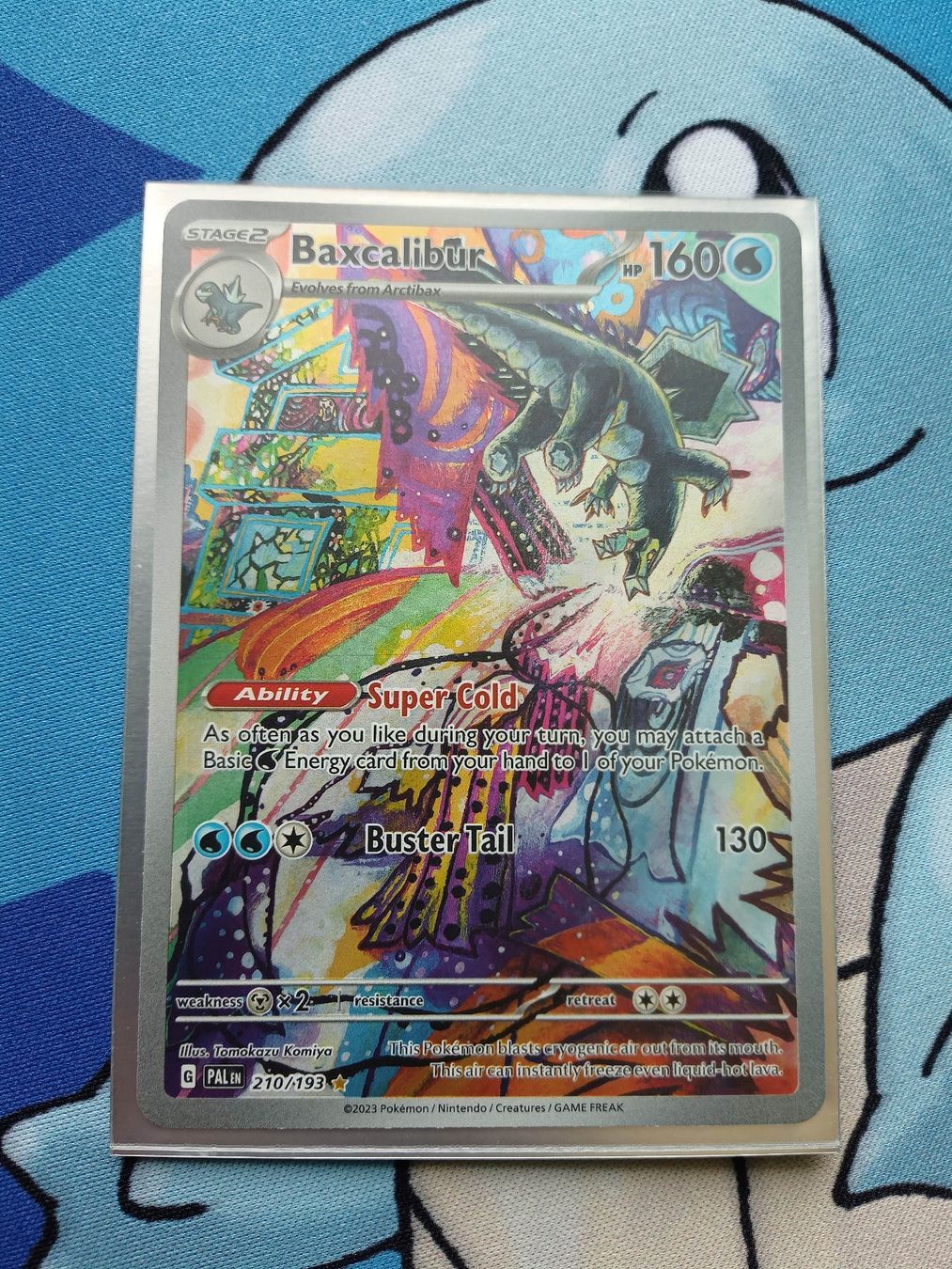 Sammelbilder & Trading cards: Baxcalibur - Alternate Art Paldea Evolved – Gebraucht aus Altstätten SG von