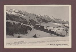Winter im Toggenburg - CHURFIRSTEN - 1936