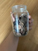 Glas voller 2 Pfenning, verschiedenste Jahrgänge