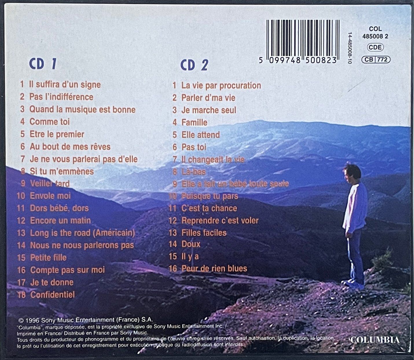 CD: Jean-Jacques Goldman 2 CD's - Singulier 81-89 – Usato da Savagnier venduto da Ne2065 1