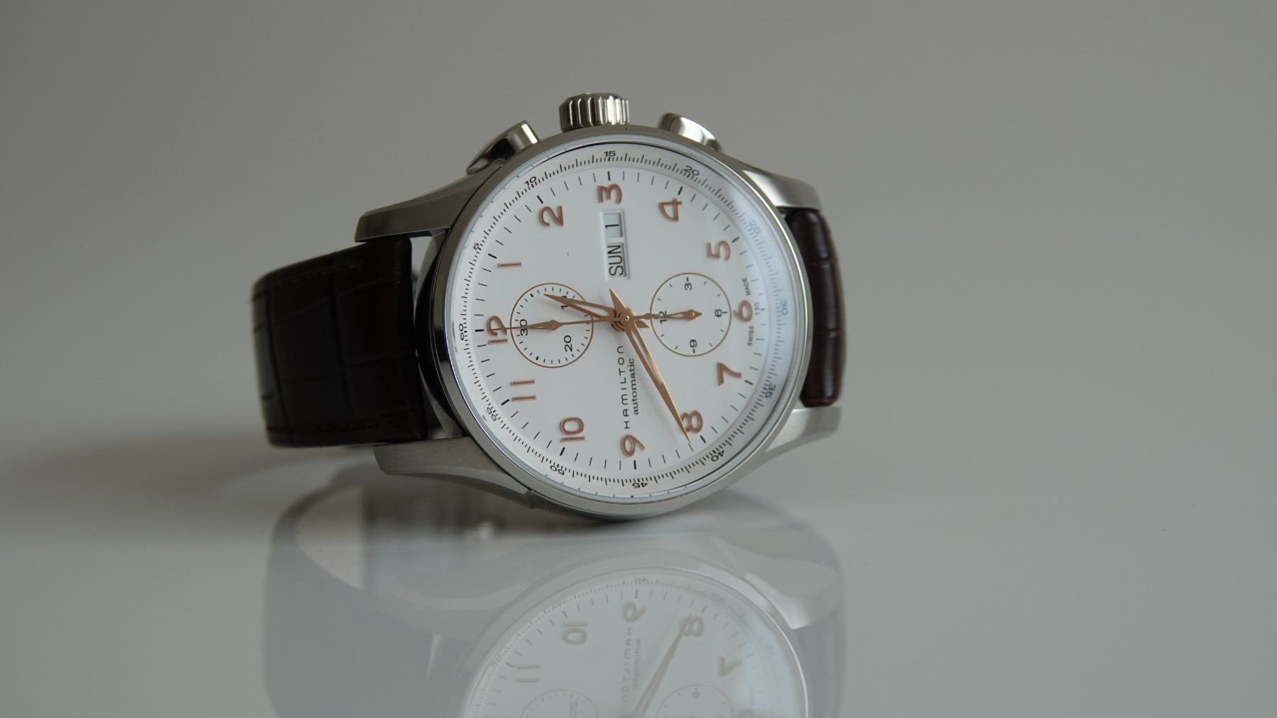 Hamilton Orologi: Hamilton Jazzmaster Maestro Auto Chrono – Nuovo (secondo la descrizione) da Horw venduto da Hefe1 1