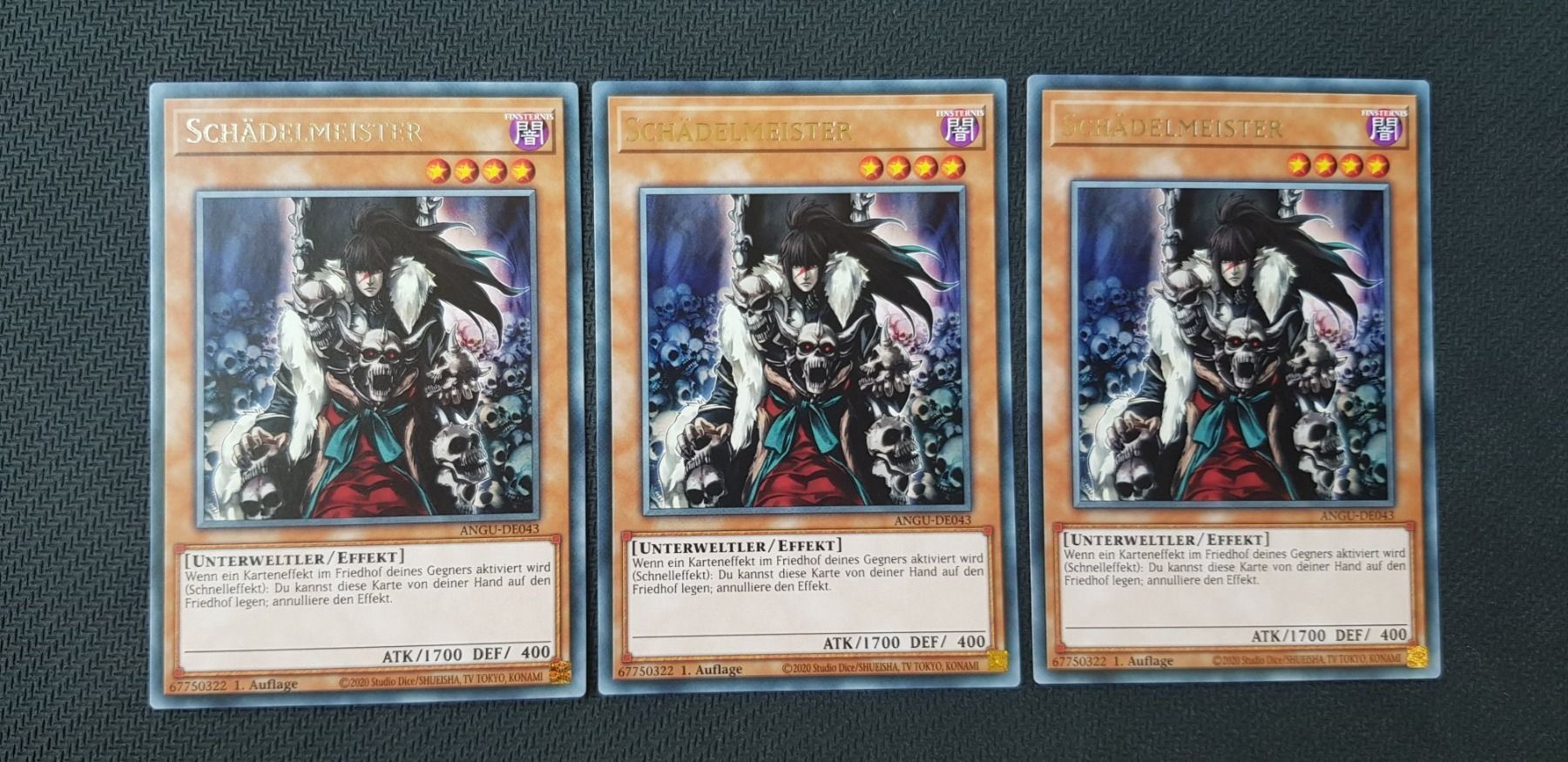 Yugioh Carte collezionabili: Yugioh Schädelmeister – Nuovo (secondo la descrizione) da Opfikon venduto da Steins_Siedlung