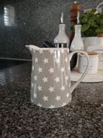 GreenGate Milchkrug Milchkännchen grau Sternen Star Grey