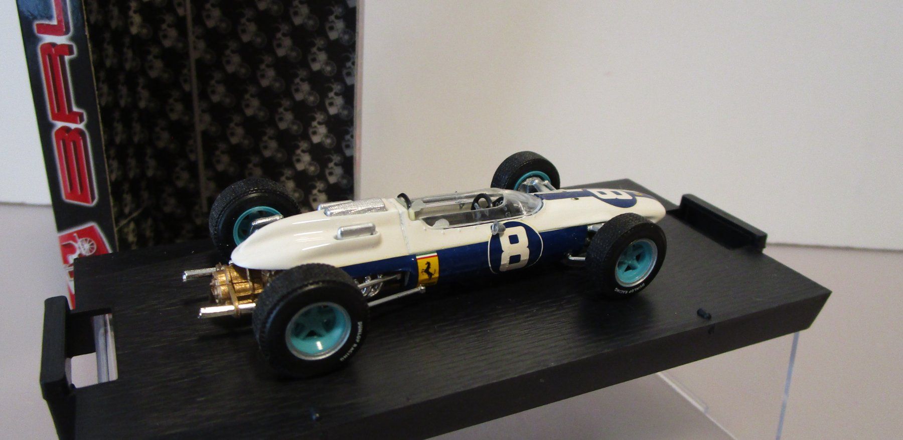 Ferrari Modellini d'auto: BRUMM FERRARI 158 G.P. MESSICO 1964 - R291B – Nuovo e nell'imballaggio originale da Chêne-Bourg venduto da breno56 2