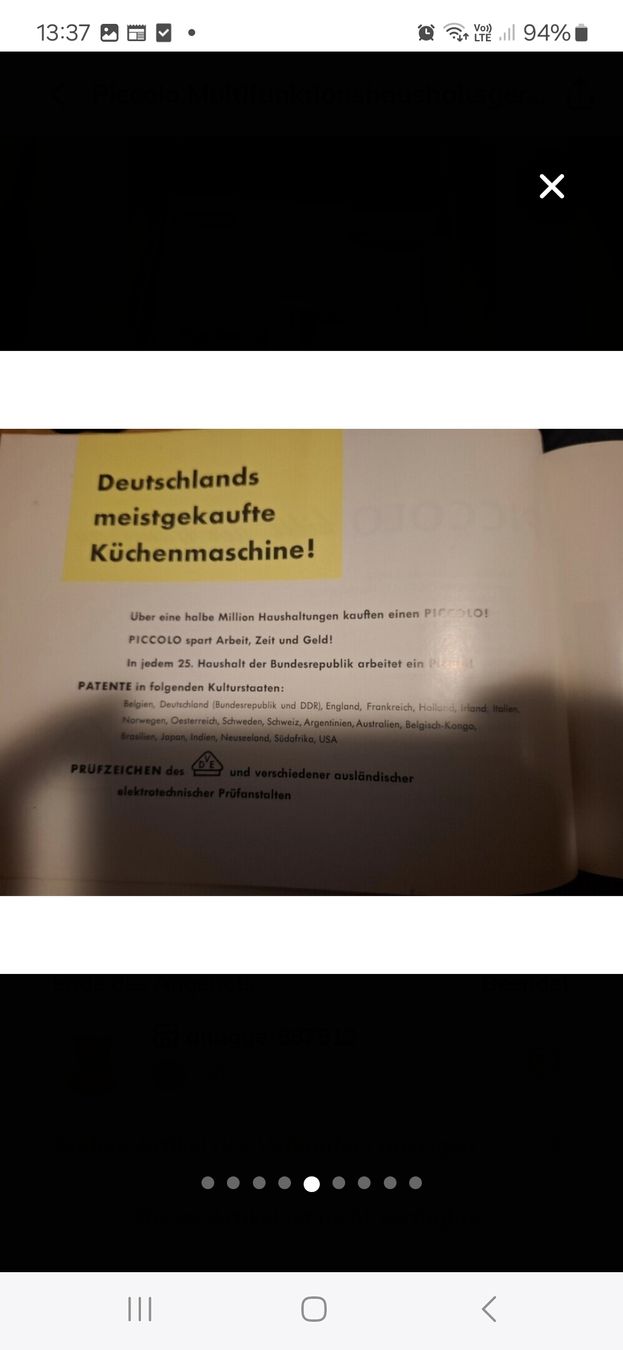 Alle Werkzeuge: Piccolo Multifunktionshaushaltsgerät aus den 1960er – Neu (gemäss Beschreibung) aus Nürensdorf von DANG3REUX 6