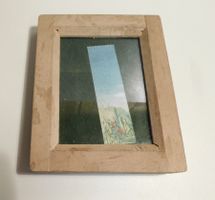 Foto / Bilderrahmen alter Holzrahmen   16 x 13 cm