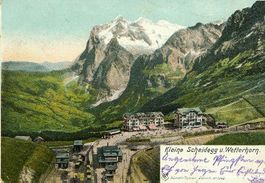 Kleine Scheidegg - Bahn Bahnhof + 1907