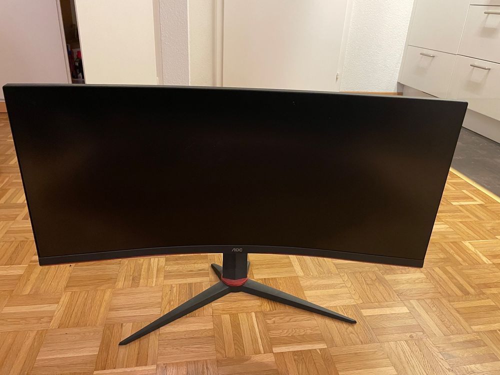 Gaming Monitor - AOC CU34G2/BK (34", 3440 x 1440) | Kaufen auf Ricardo