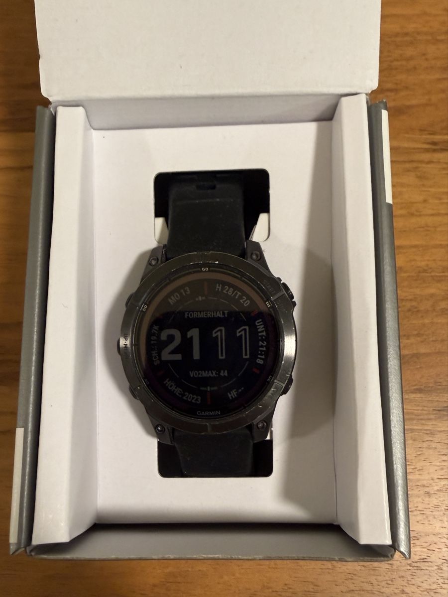 Garmin Smartwatch: Garmin Fenix 7 Pro Sapphire Solar Edition – Gebraucht aus St. Gallen von Supernova81 4