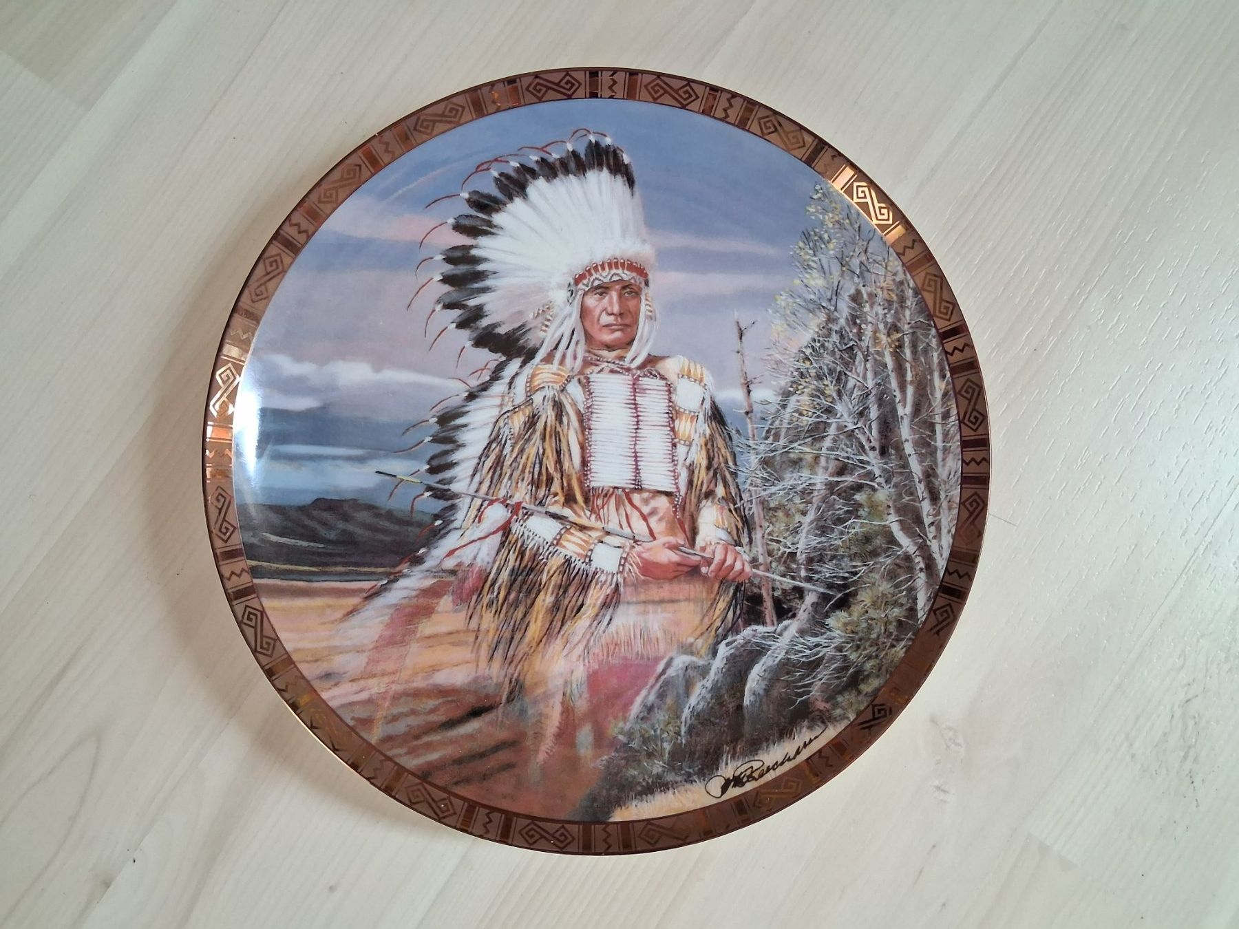 Teller: SAMMELTELLER INDIANER – Gebraucht aus langnau von Santos1411