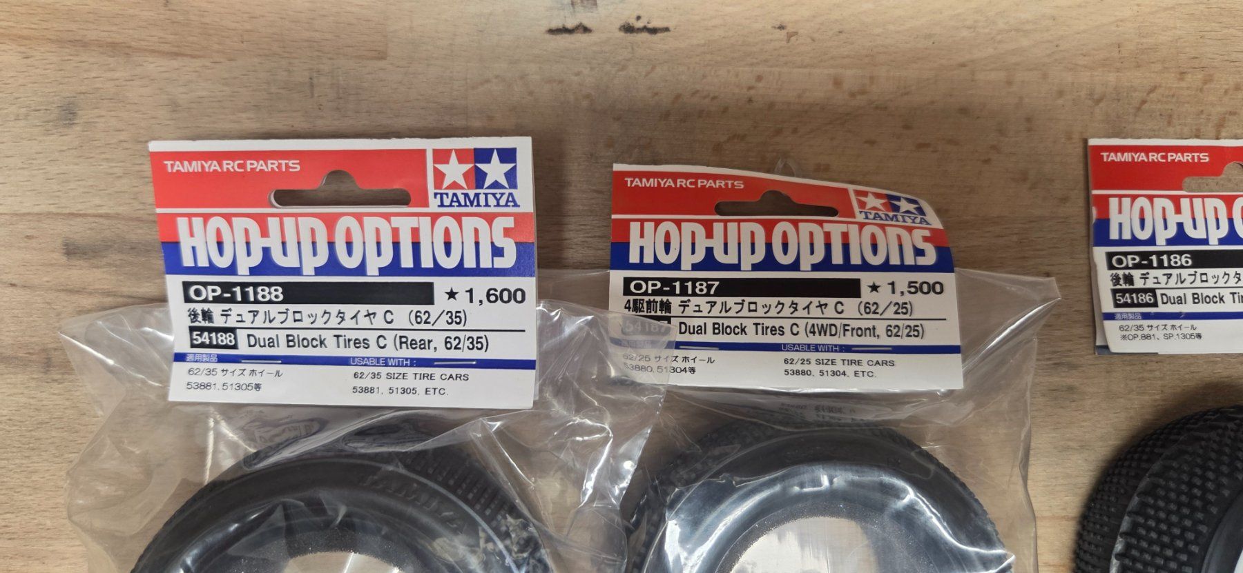 Tamiya Modellismo RC: Tamiya Buggy Räder / Reifen – Nuovo (secondo la descrizione) da Eschlikon TG venduto da davidt8883 2