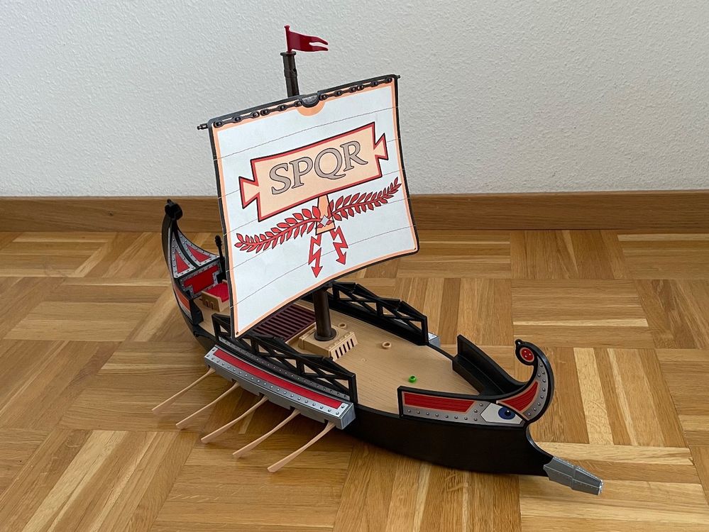  Playmobil Schiff Römische Galeere 