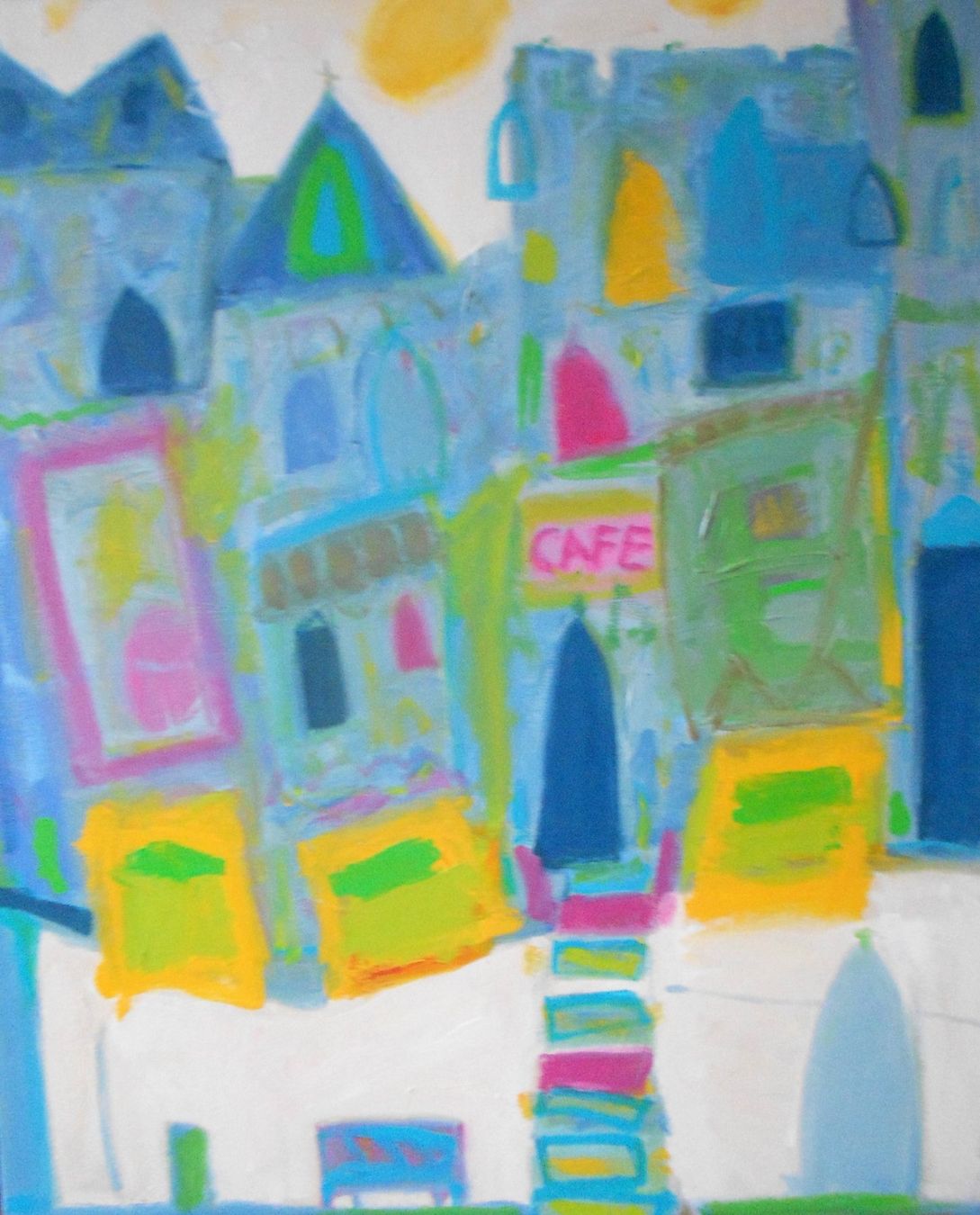 Gemälde: Neo Expressionismus Neal Turner "Quai de Celestins" Paris – Gebraucht aus Dübendorf von ArtExpression 7