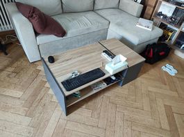 Table basse avec coffre