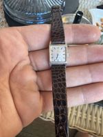 Damen Armbanduhr Hamilton Lederband leichte Gebrauchsspuren