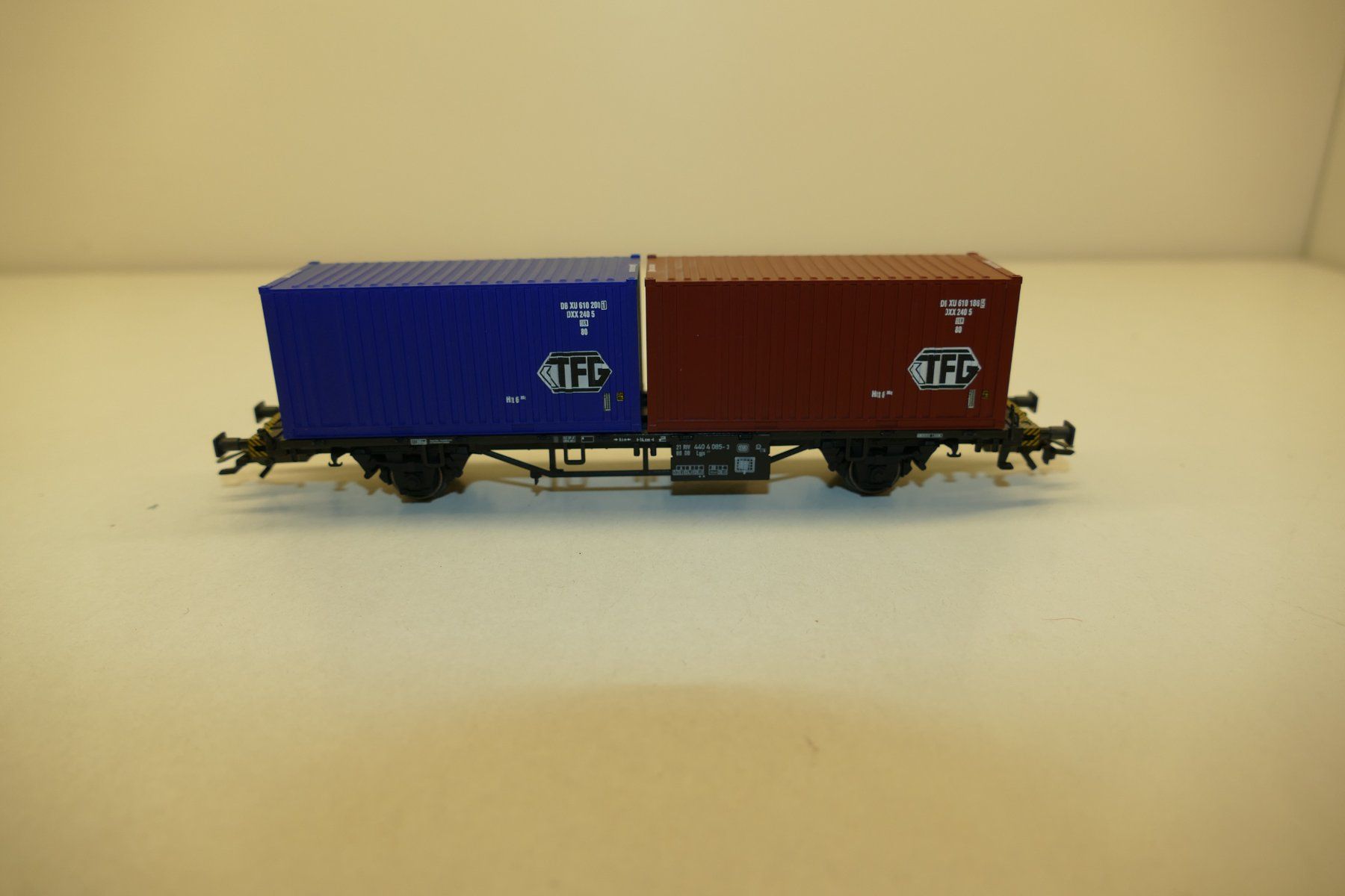 Märklin Modellini di ferrovie: Märklin H0: DB Containerwagen – Nuovo (secondo la descrizione) da Niederhasli venduto da rail-duerst 3