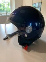 Vespa Jet casco visiera 3.0 blu energia