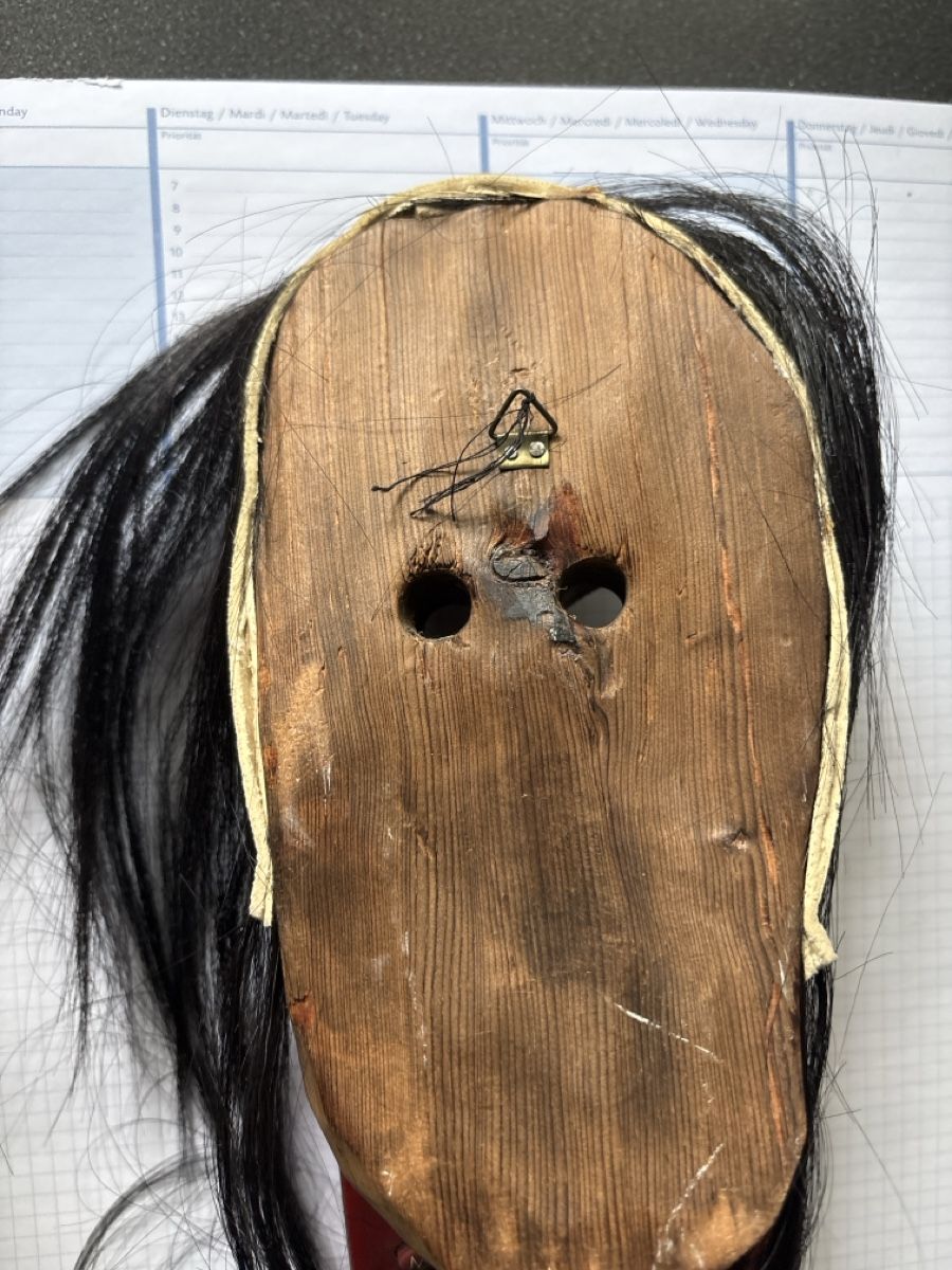 Sonstige Antiquitäten & Kunst: Lötschentaler Maske – Gebraucht aus Unterengstringen von hab_dyp5 4