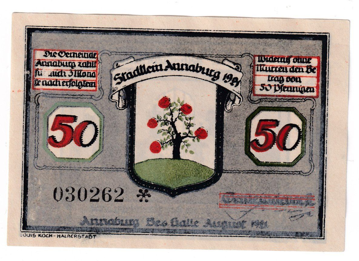 Banconote: Deutschland Notgeld  1921 s – Usato da Neuchâtel venduto da karlpierrino
