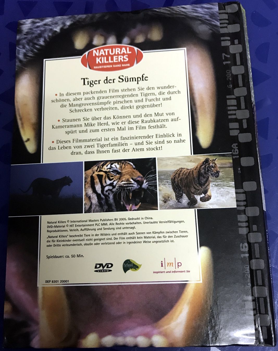 Tous les DVDs: DVD- Tiger der Sümpfe – D'occasion à Guntershausen par Gloominati 1