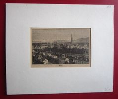 Bern - kleiner Holzstich um 1898