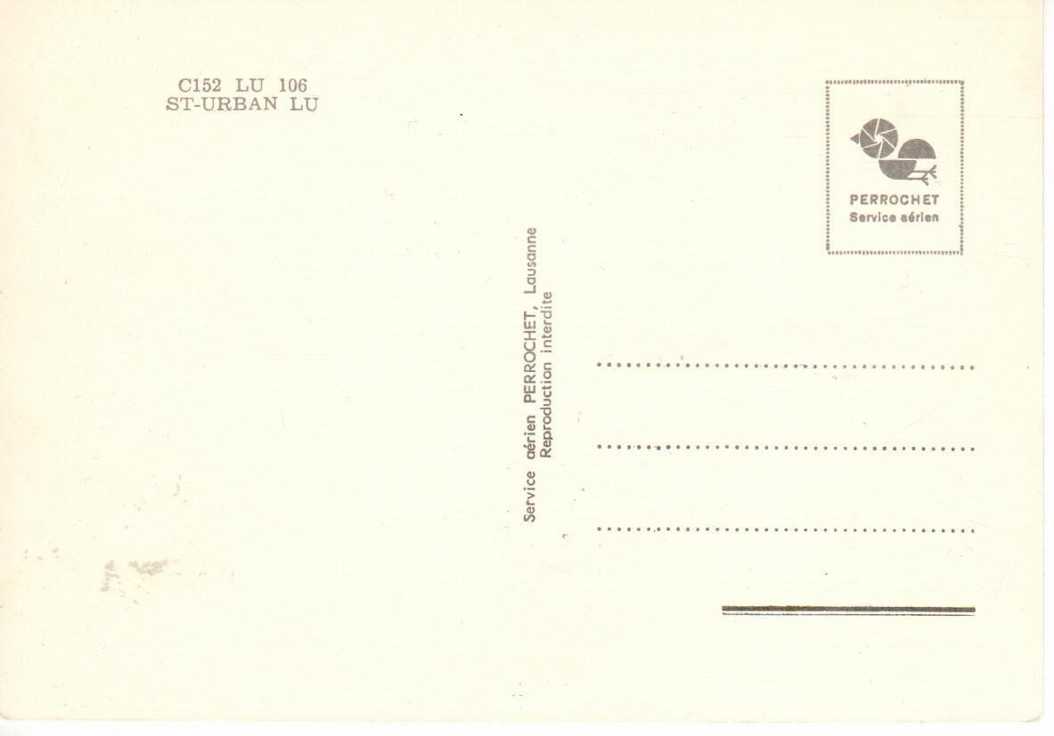 Cartoline postali: St. Urban LU – Usato da Wolhusen venduto da Curver9 1