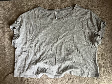 T shirt court gris 