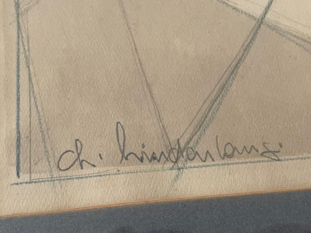CHARLES HINDENLANG Eine originale Zeichnung Kaufen auf Ricardo