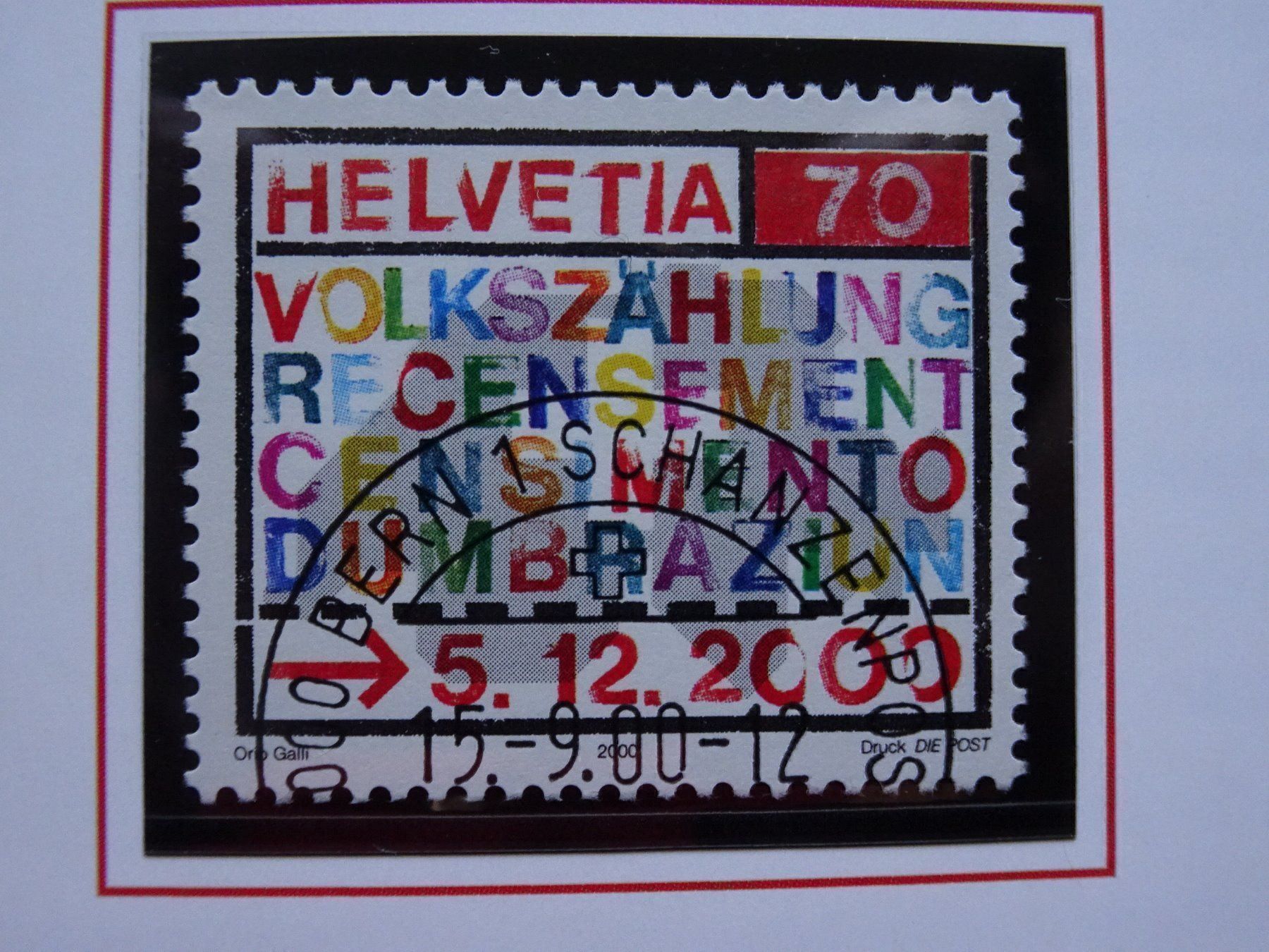 Sammelmarken & -punkte: 2000 – Neu (gemäss Beschreibung) aus Aadorf von Chnorli-Furz
