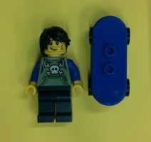 Lego Minifigur Skater aus Serie 1