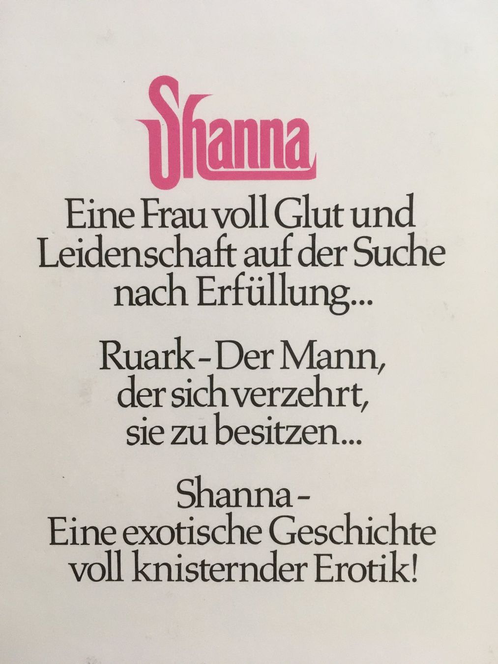 Libri: Shanna; Kathleen E. Woodiwiss – Usato da Grenchen venduto da Kogi7 8