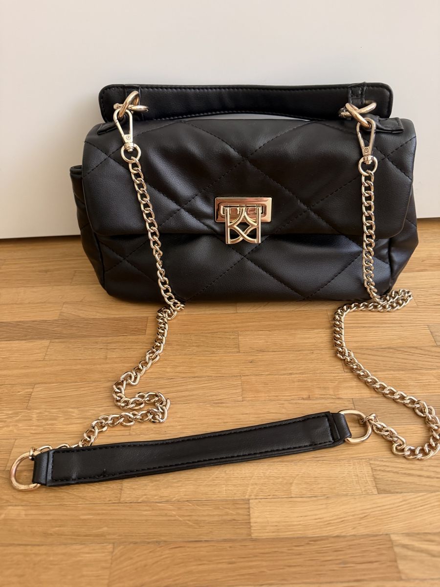 Borse da donna: Kazar GIADA Schwarze gesteppte Handtasche – Usato da Wettingen venduto da iidy 4