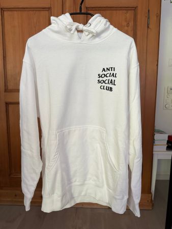 Anti Social Social Club Hoodie – Weiß – Kirschblüten-Design