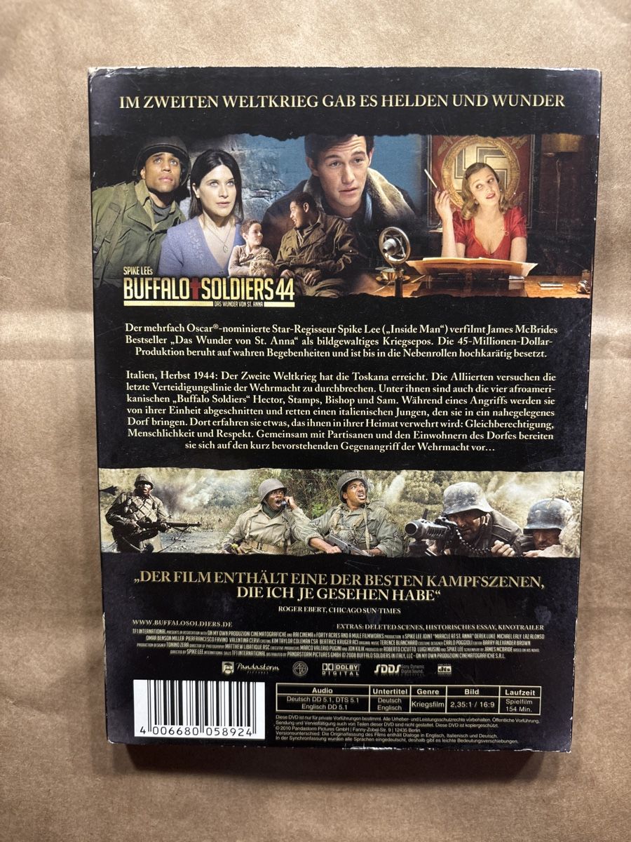 Tous les DVDs: Buffalo Solieders 44 (2204) – D'occasion à Ruswil par Slivio_ 1
