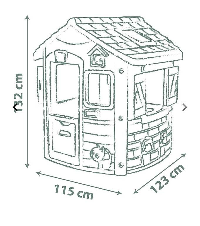 Casette per bambini: Smoby Kinderhaus – Usato da Bern venduto da francesca35 2